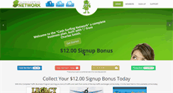 Desktop Screenshot of cashsurfingnetwork.com